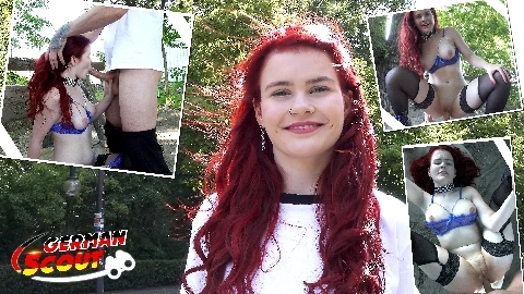 Redhead Football Fan Mia May Pickup for Public Anal Fuck at Public Viewing - GERMAN SCOUT