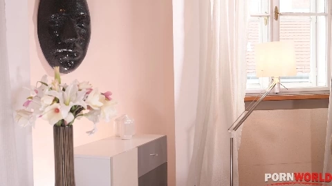 Busty milf Honey Demon properly fucked hard by delivery man in doggy style GP1386 in HD - Honey Demon