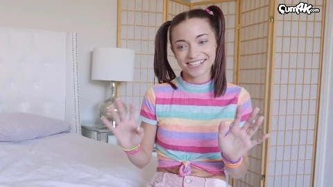 Stepsister's Creampie Training - Paisley Rae