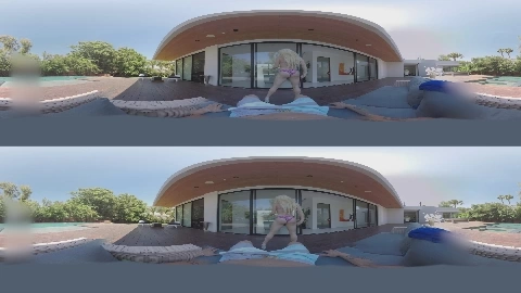 BIG BOOTY LATINA NIKKI DELANO RIDES MARCO DUCA - VR 360