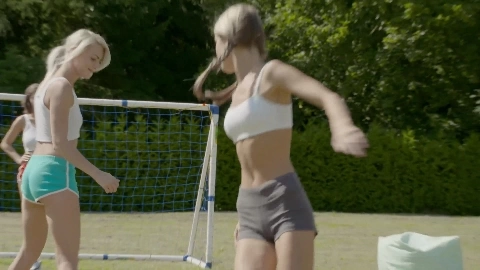 World Cup Final Battle in 4K - Anabelle & Gina Gerson & Katy Rose