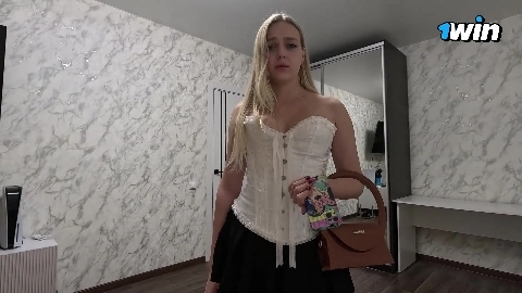 Horny Stepdaughter Begs her Stepfather for a Party - Arisha Mills