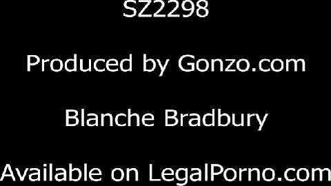 BB Assfucked by 1, 2, 3, 4 then gangbanged - Blanche Bradburry