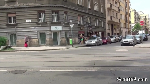 Seduce Skinny Monique Woods To Anal Fuck After Public Street Casting For Money