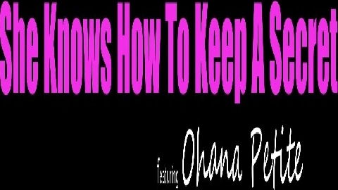 MyFamilyPies - Ohana Petite - She Knows How To Keep A Secret