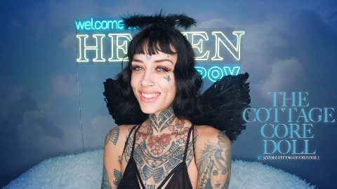 HeavenPOVGoth Girl Gets Brutally Fucked - CC Doll