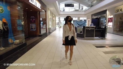 Sheer In The Mall - Emma G