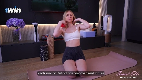 Stepmom and yoga «Your 20cm FUCKS me better than your father’s 13cm!» - Secret Elle