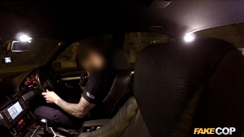 Night patrol Cheeky young lass likes daring outdoor sex - Carmel Cox