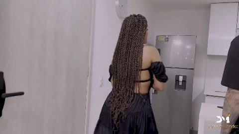 Fucking my best friend's mom, a sexy busty and big ass Ebony - Carla Morelli
