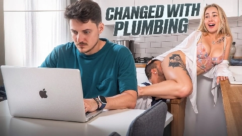 Husband Is Out Time To Fuck A Stranger Plumber - Bella Mur