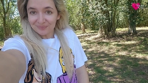 Roadside Anal in a Pine Tree - Katrina Van