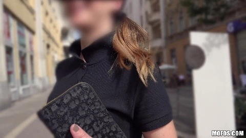 Eva Berger Feisty Euro Chick On All Fours