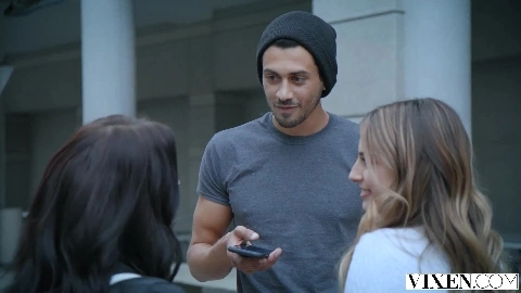 Camera Man Joins In On Adult Film