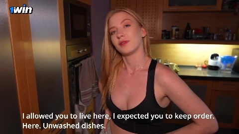 Roommates. Anal as a room fee. (Crystal White) - Peter Indigo