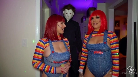 Dick Or Treat - Angela White & Karmen Karma