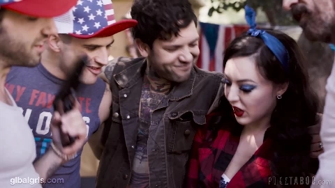 Whitney Fucks her Uncle and Cousins