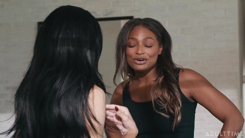 AdultTime - Bianca Bangs Rhae Woods - Classmate Catfight