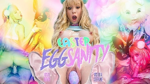 Some Easter Eggsanity in HD - Kenzie Reeves, Victoria Steffanie
