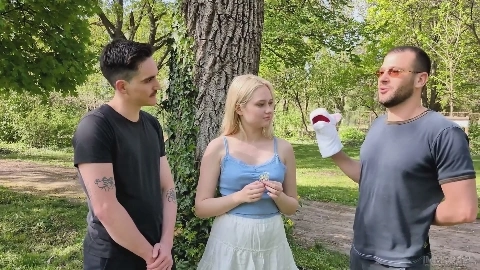 Jessie Ames Gets Even with Cheapskate Sugardaddy In Double Penetration Threesome