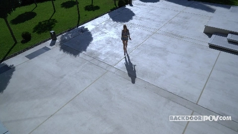 BackdoorPOV - Cherry Kiss - Sexy Stalker Surprised