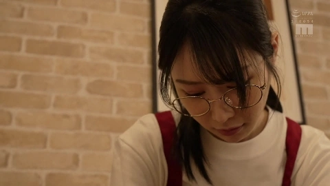 MIKR-056 The plain and gloomy glasses lady at my part-time job is an insatiable slut monster, Rio Asahi 2