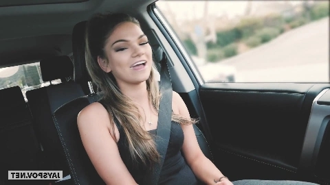 Athena Faris engages in a reverse cowgirl intimate encounter resulting in a creampie.