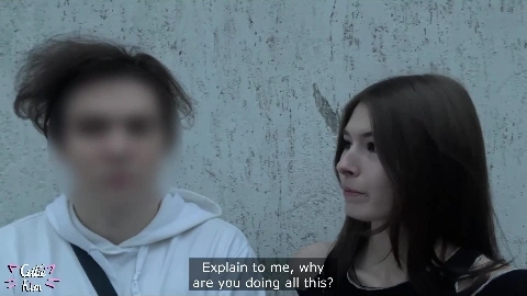 Sexy girl brought an stranger guy to orgasm so that he went to the dark side in no nut november... - Cutie Kim