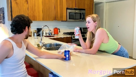 My roommates boyfriend whips his dick out in front of me - Morgpie