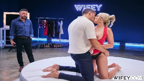 Wifey - Alexa And Keith - Busty Blonde Hotwife Puts On A Show For Hubby