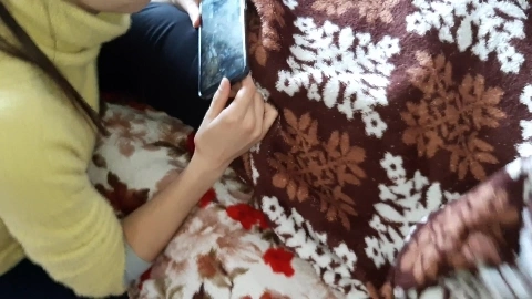 My Girlfriend Warmed Me With Her Tongue, Cunnilingus, Russian Conversations, Real Orgasm - Lesbian Illusion