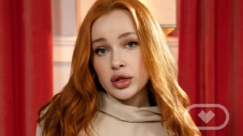 POV - Redhead Teen Megan Longoria Gives You a Footjob