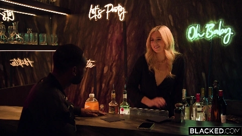 River Lynn Gorgeous Blonde Has Her BBC Dreams Come True - Blacked