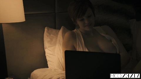 The stunning auburn-haired Bree Daniels was intimately serviced by her wealthy older stepfather.