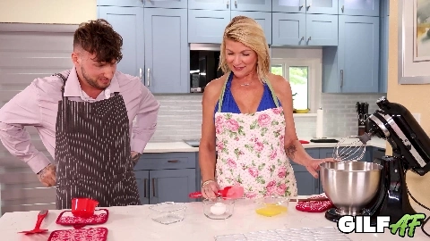 Baking Cookies and Investing In Gilf Pussy with Pretty Petunia