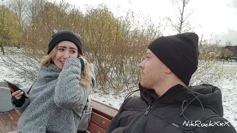 pickup in Russian! seduced a girl and fucked her in a hotel - Nick Whitehard