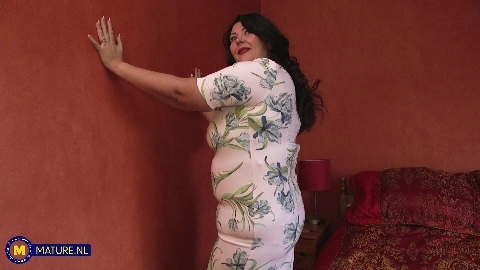 MatureNL - Katie Coquard - Curvy Cougar Creampie