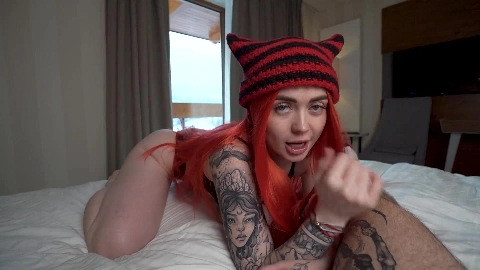 Fucked Beautiful Red-Haired Slut With Big Juicy Ass and Tight Pussy in a Hotel in the Mountains - Nikky Dandeli