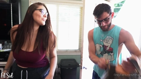 Hot Threesome With Chicks Next Door