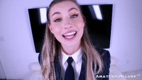 AmateurAllure - Emma Sirus - Is Back At Amateur Allure For A Hot Swallow Lesson