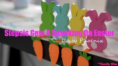 Daisy Phoenix Stepsis Gets A Spanking On Easter - MyFamilyPies