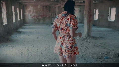 Stranger Ghost Called to Public Fuck Kisscat in an Abandoned House - Kiss Cat