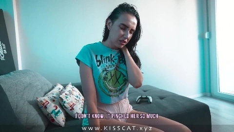 Step Son Put Big Cock and Fuck Step Mom's Mouth While Tv ShowStep Mother Hates Oral Creampie - Kiss Cat