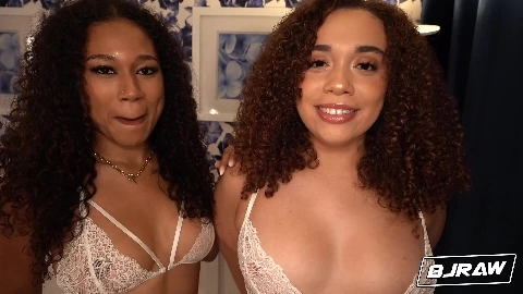 Skyla Sun And Willow Ryder - BJRaw