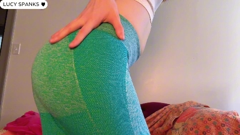 Smelly Sweaty Gym Ass Worship JOI Femdom POV Lucy Spanks Slave Training Smell Fetish - Lucy Spanks