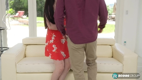 Gets a Sloppy Creampie from an Older Guy - Em Indica