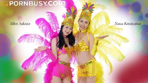Two slutty senoritas and a wild samba carnival - Nana Kamiyama, Mins Sakura
