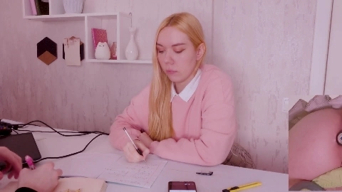 Helping My Stepsister With Homework but She's Too Distracted With Vibro Plug in Her Ass! - Estie Kay