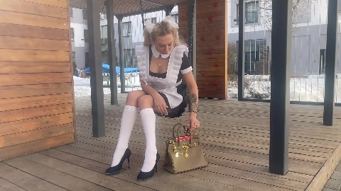 Schoolgirl fucked in anal by masked maniac - Alexa Bunny
