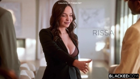 Big-Ass Curvy Girl Rissa May Nailed Hard in Real Estate Office Anal Orgy